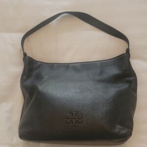 Black Leather Shoulder Bag